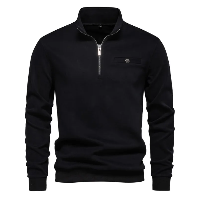 Jack Washington Zip Cotton Sweater