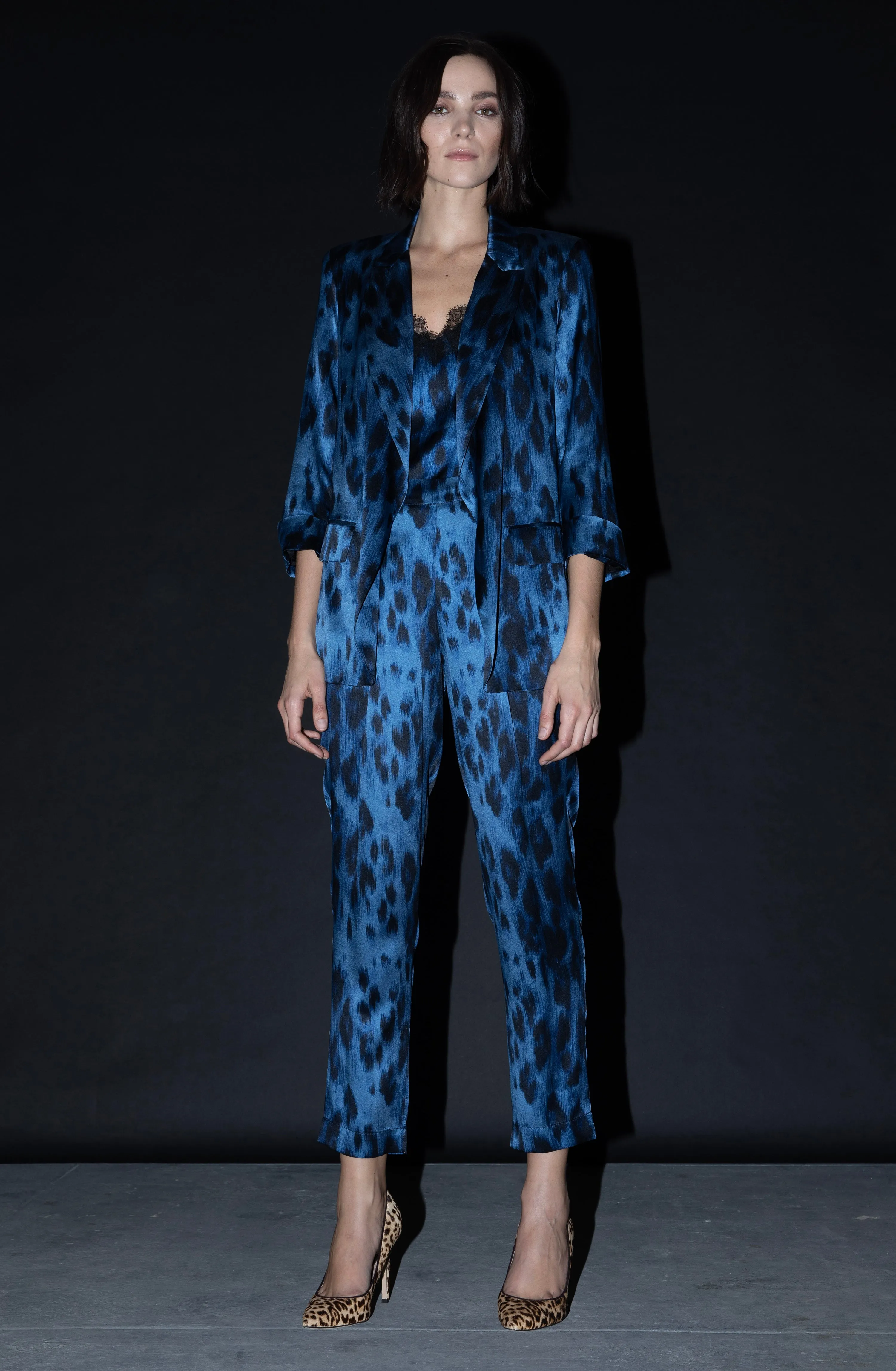 Jogger Pant   Blue Kitty