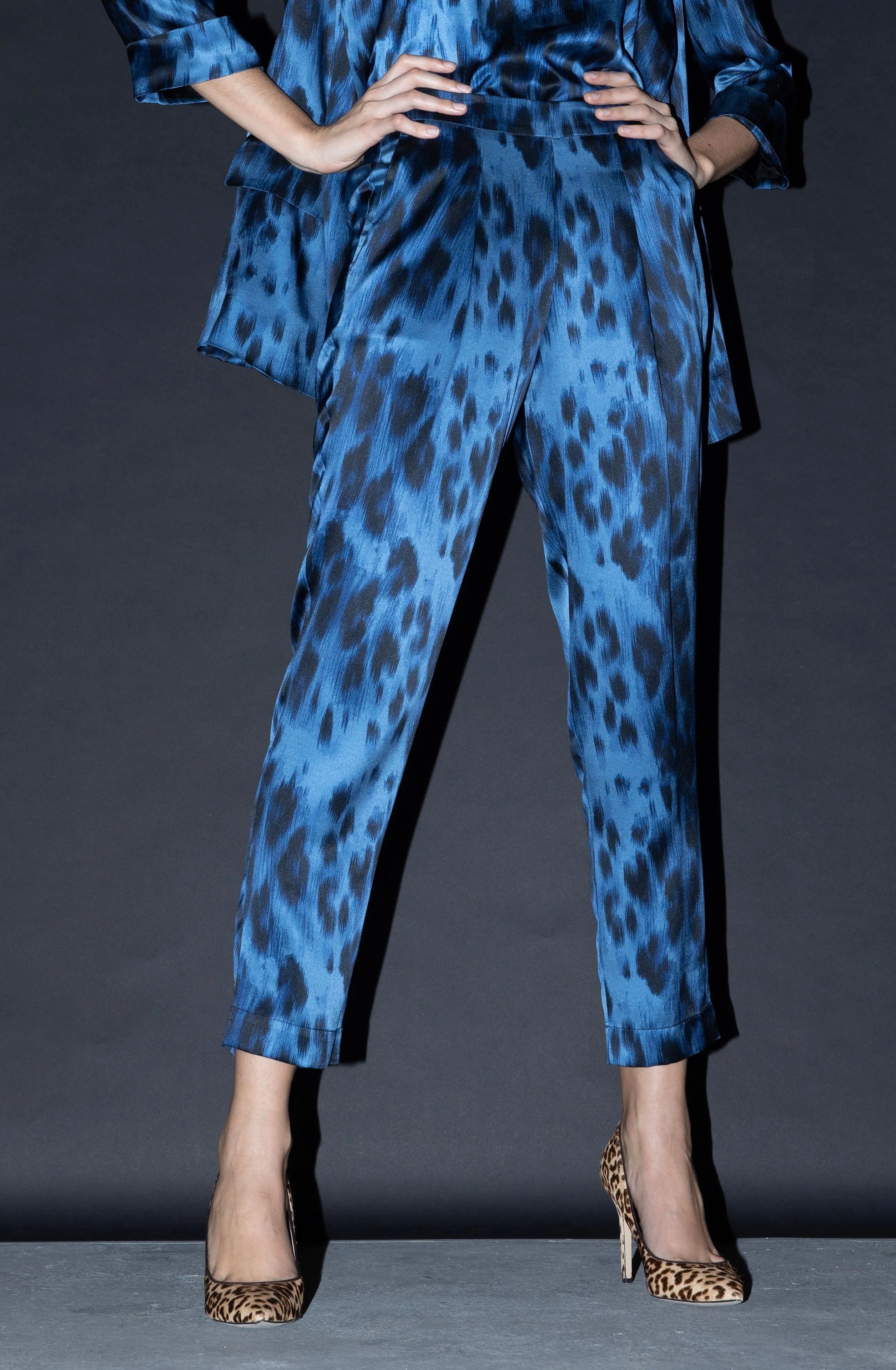 Jogger Pant   Blue Kitty