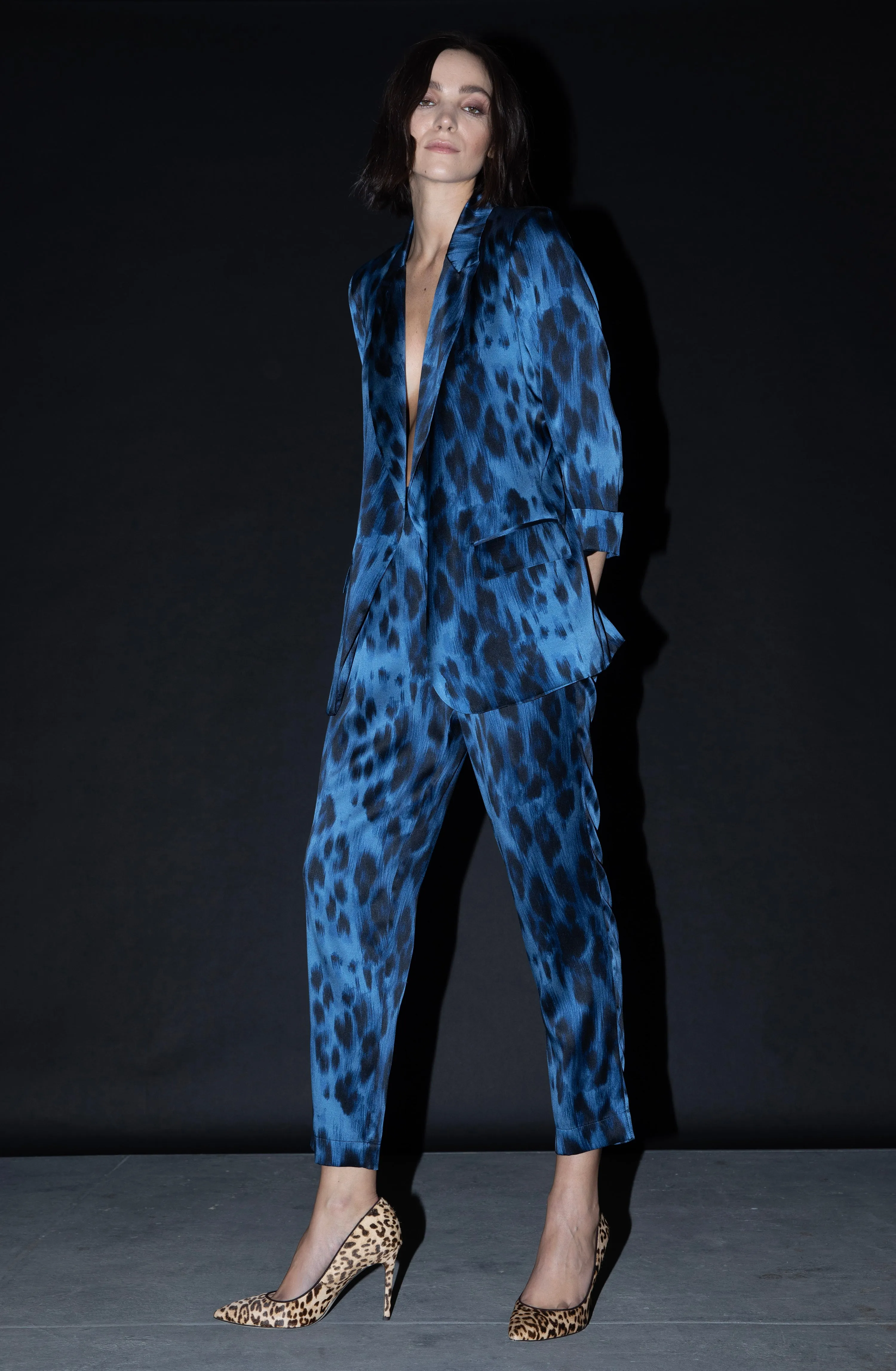 Jogger Pant   Blue Kitty
