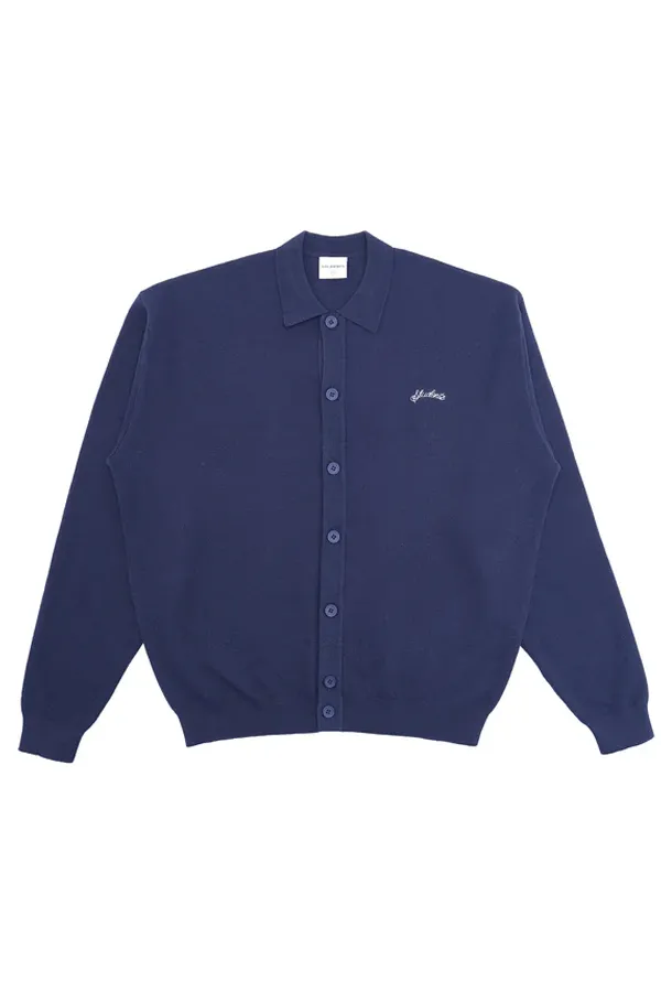 Jude Longsleeve Knit Cardigan Sweater | Navy