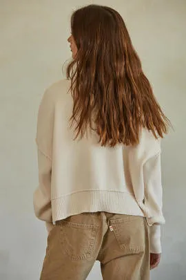 Leda Pullover in Cream