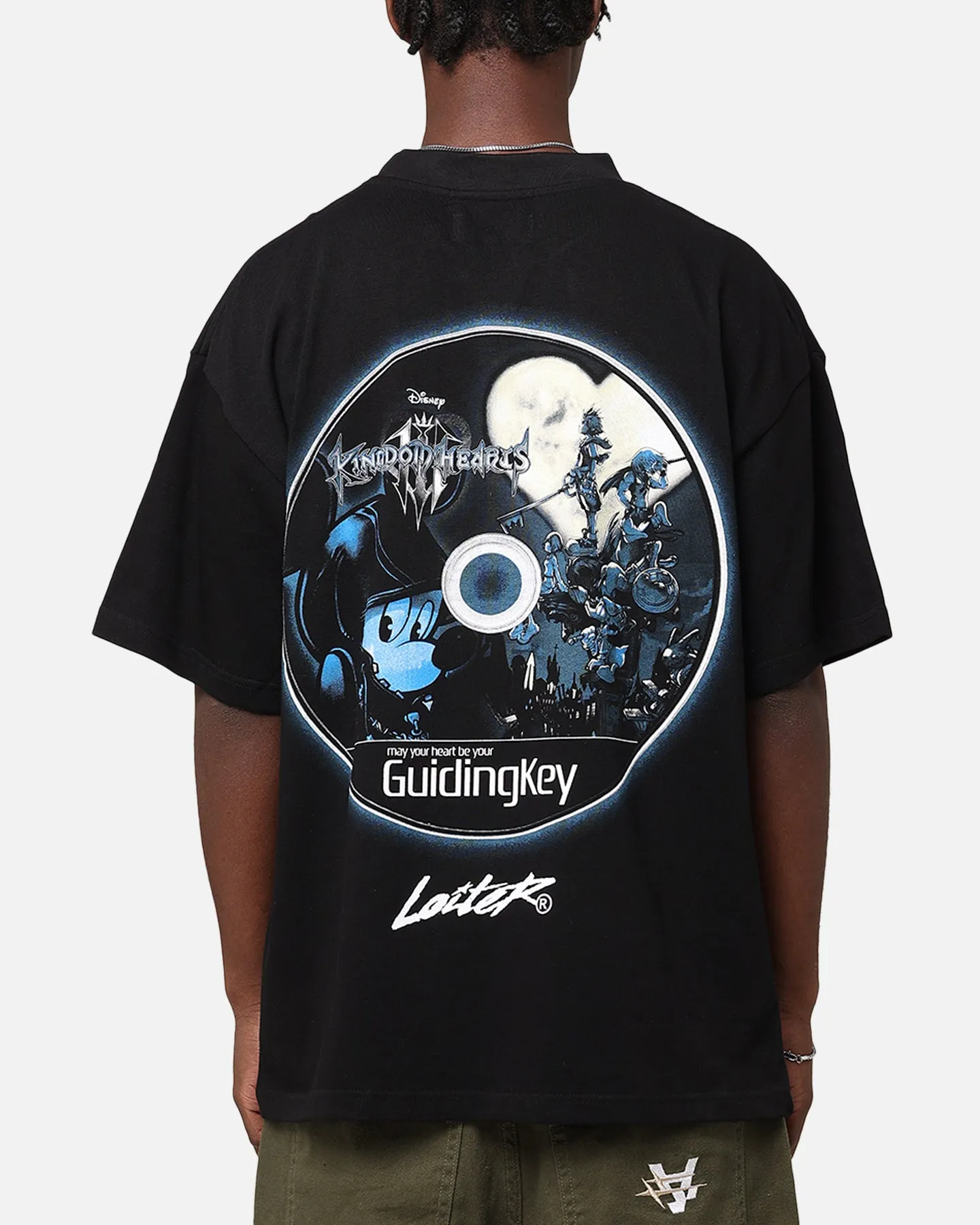 Loiter Disney Kingdom Hearts King Mickey T-Shirt Black