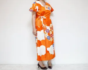 <D28K-001> KIMONO WRAPED Dress'n Coat