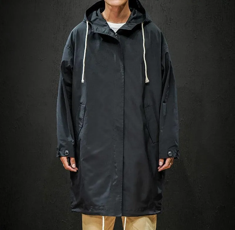 Men's Trench Coat Korean Jacket