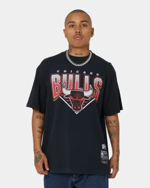 Mitchell & Ness Chicago Bulls Metallic Shadow T-Shirt Faded Black