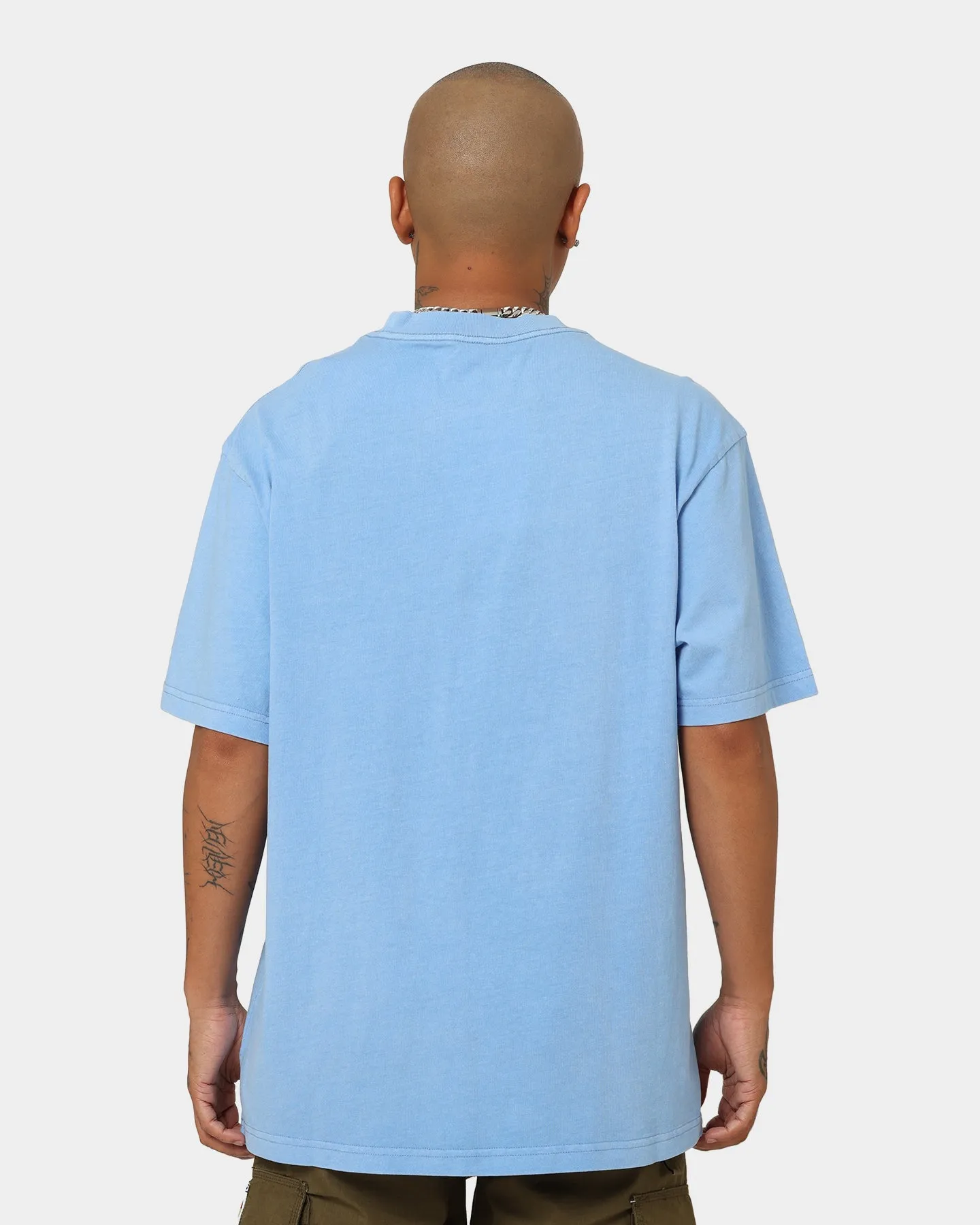 Mitchell & Ness Los Angeles Lakers On Court T-Shirt Blue