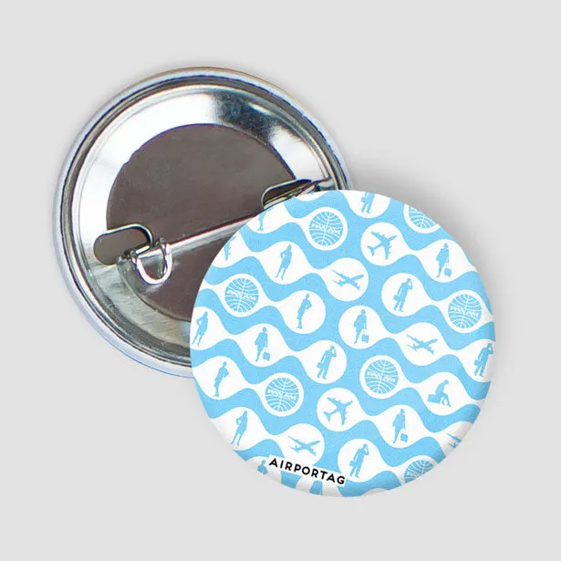 Pan Am Silhouette - Button