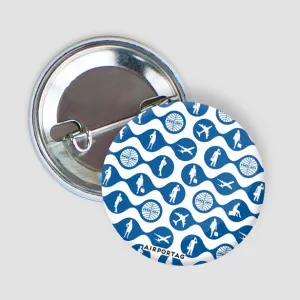 Pan Am Silhouette - Button