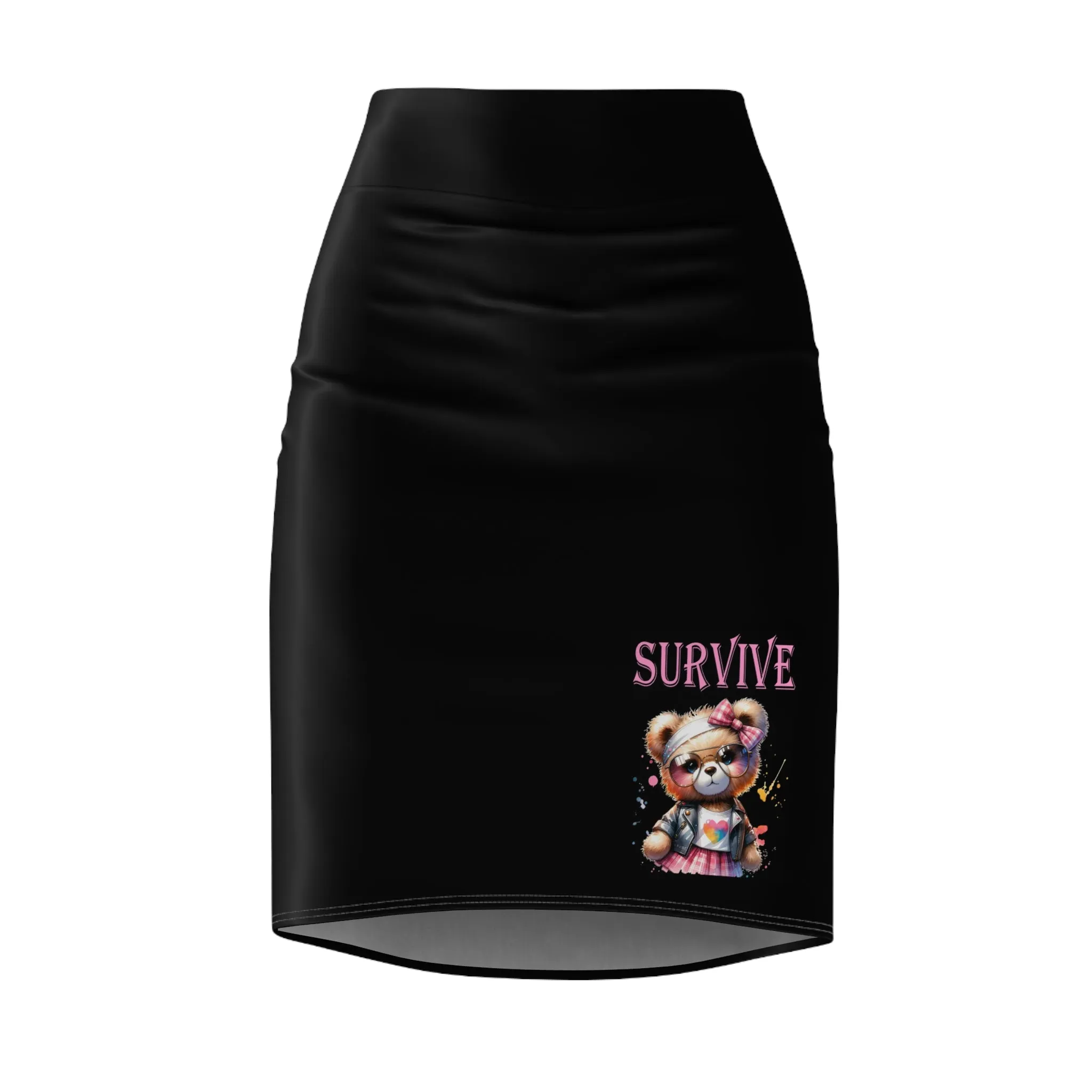 Princess Grace Survive  Women's Pencil Skirt - Chic and Stylish for Everyday Wear