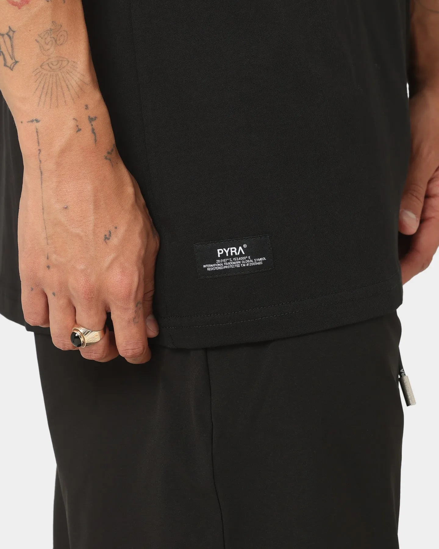 PYRA Montana T-Shirt Black