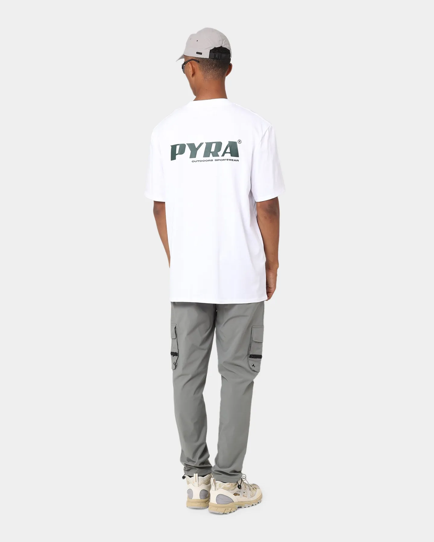 PYRA Version T-Shirt White/Green