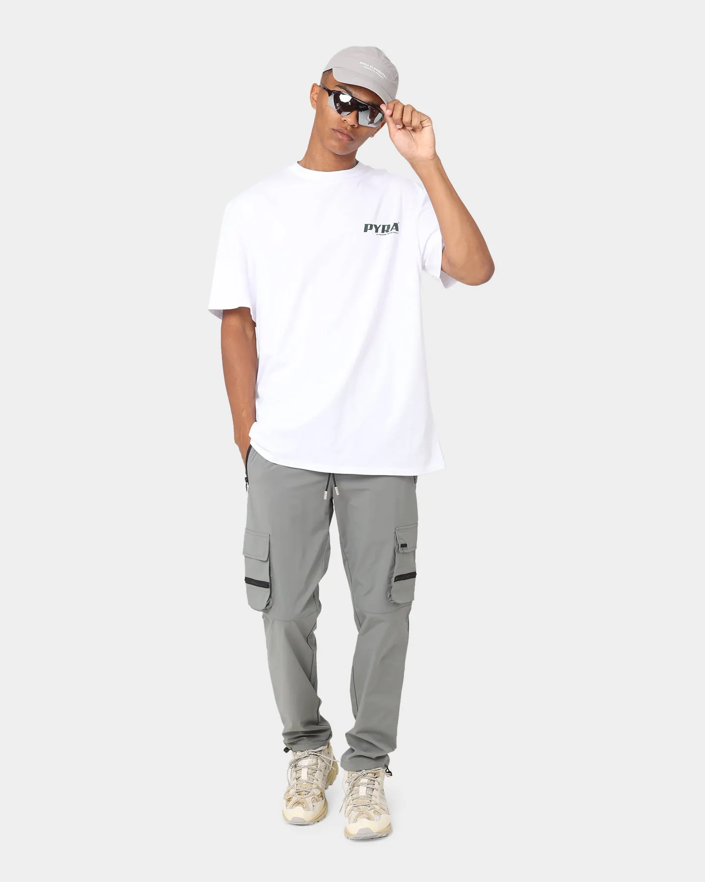 PYRA Version T-Shirt White/Green
