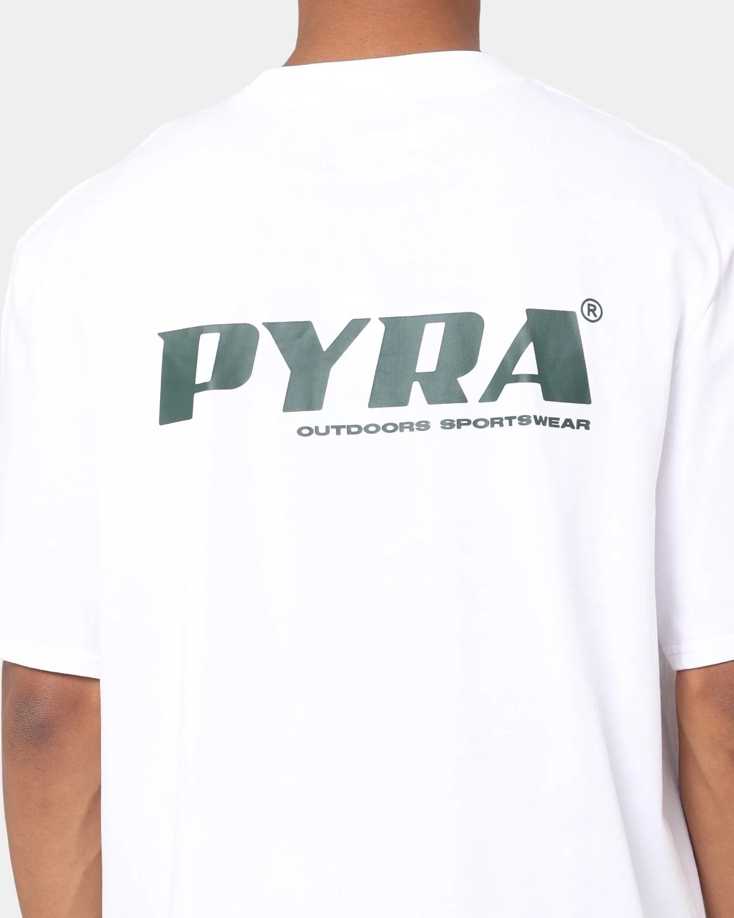PYRA Version T-Shirt White/Green
