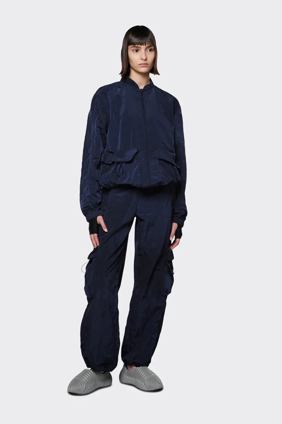 RAINS BOMBER JACKET - INK