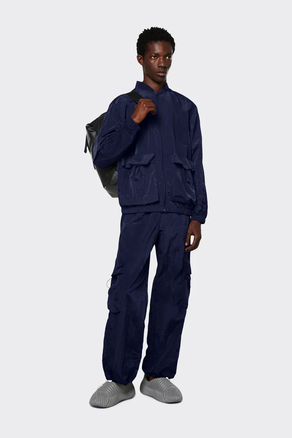 RAINS BOMBER JACKET - INK