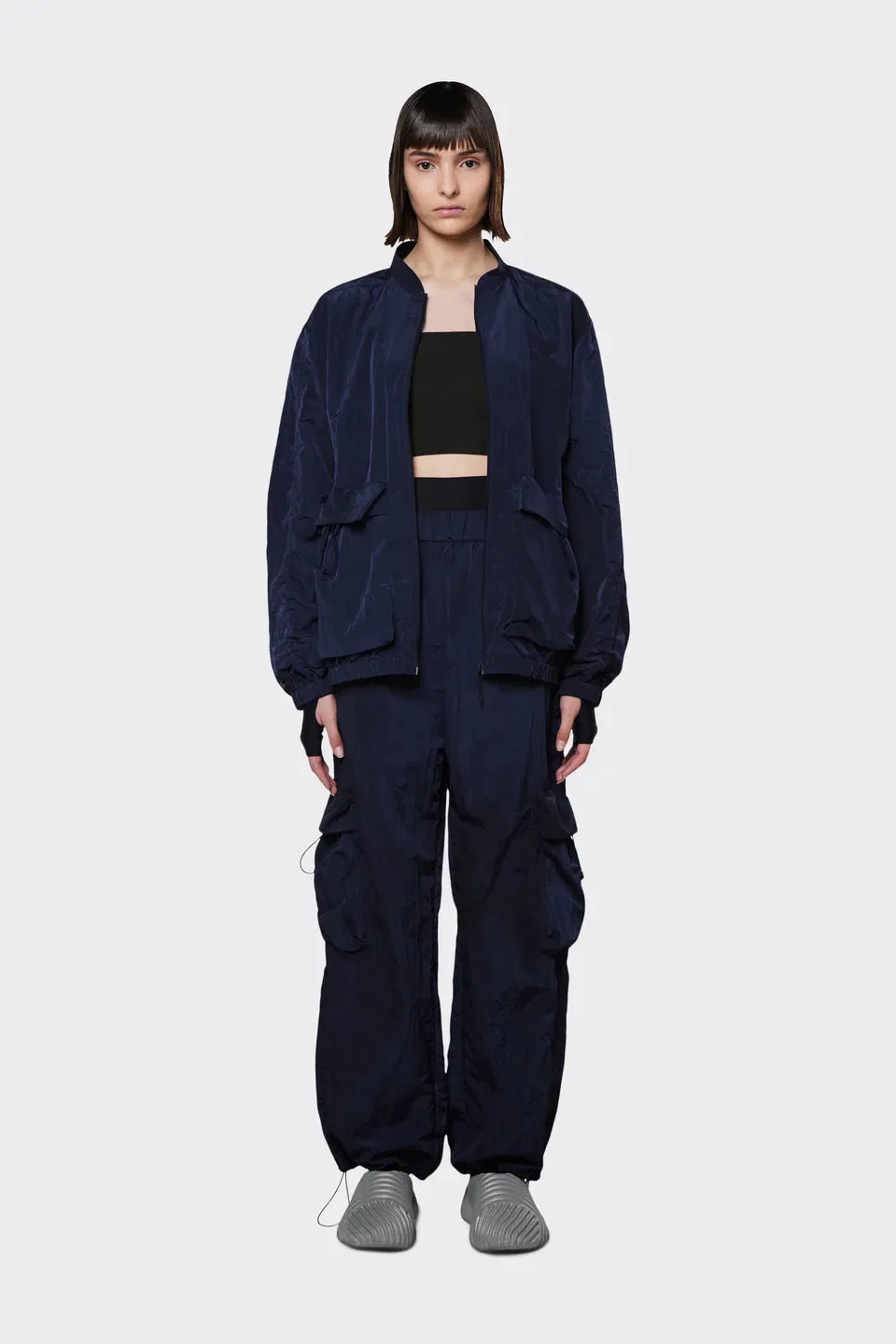 RAINS BOMBER JACKET - INK