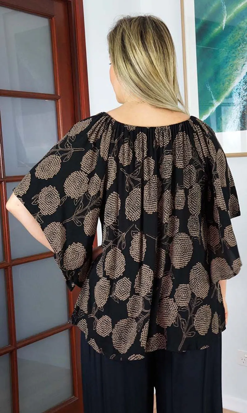 Rayon Top Libra Marigold, More Colours