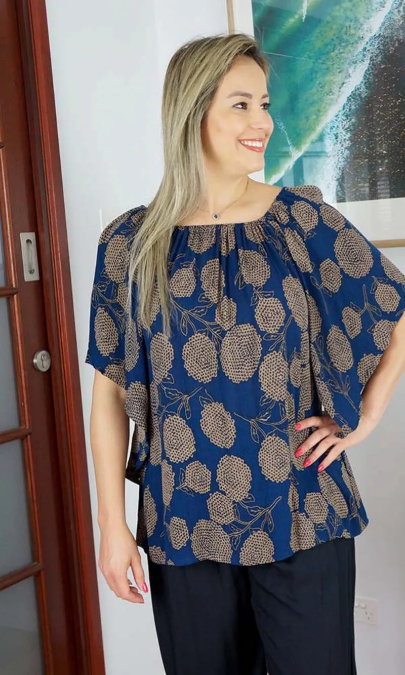 Rayon Top Libra Marigold, More Colours