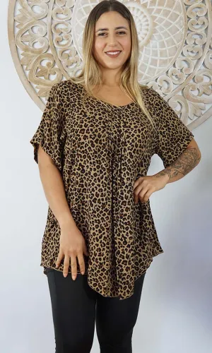 Rayon Top Newport Baby Cheetah, More Colours