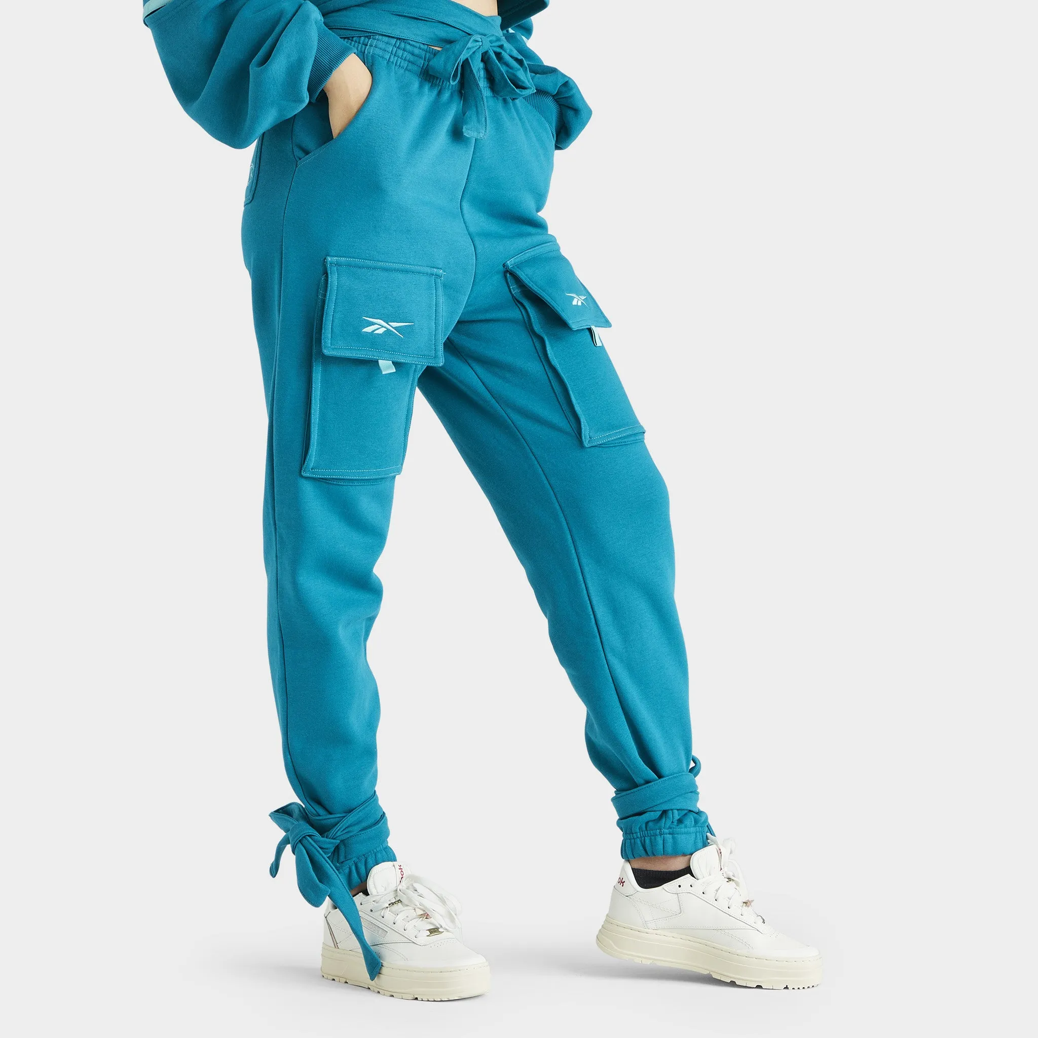 Reebok x Cardi B Women’s Knit Pants / Seaport Teal