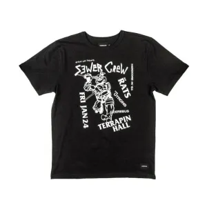 Sewer Crew Black Tee