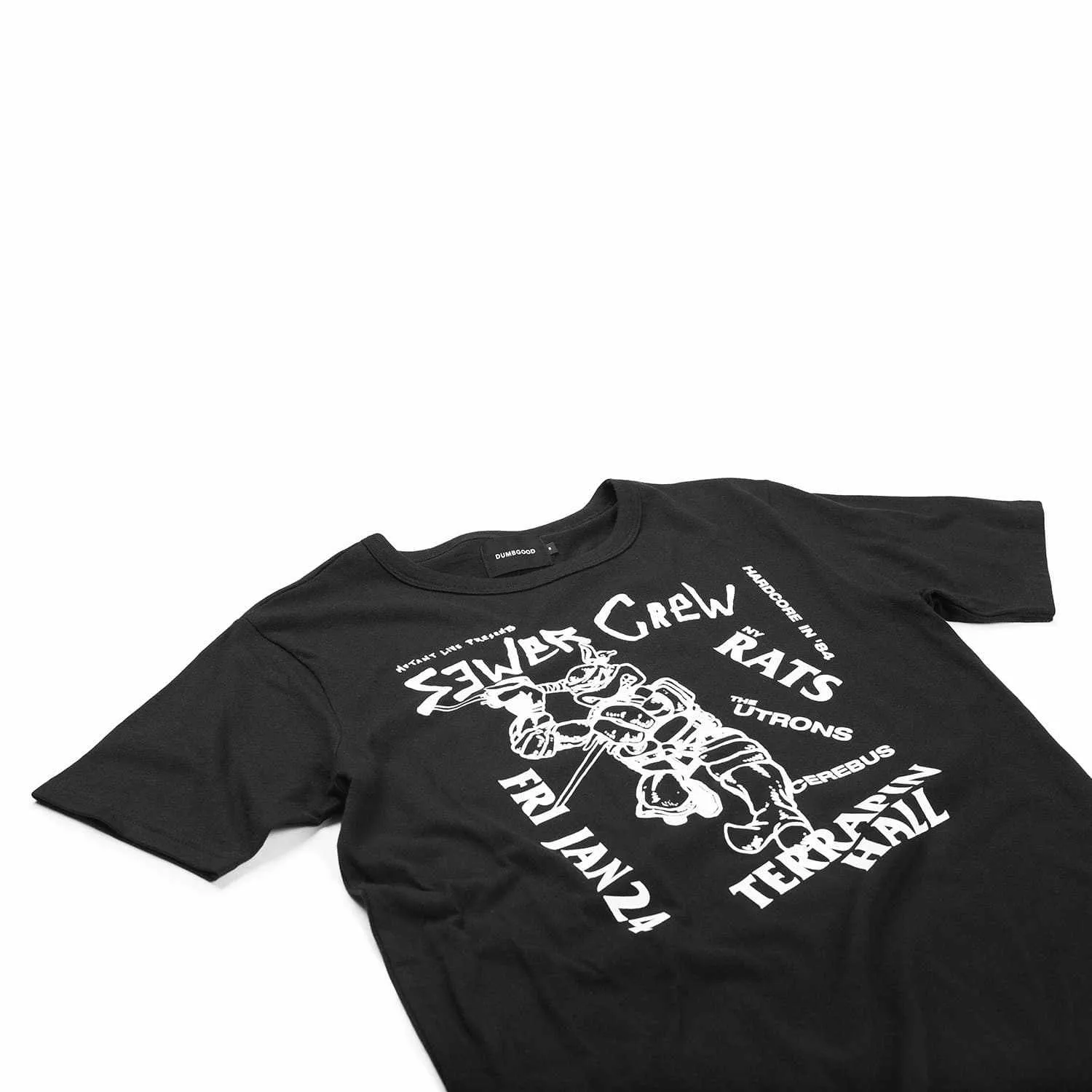 Sewer Crew Black Tee