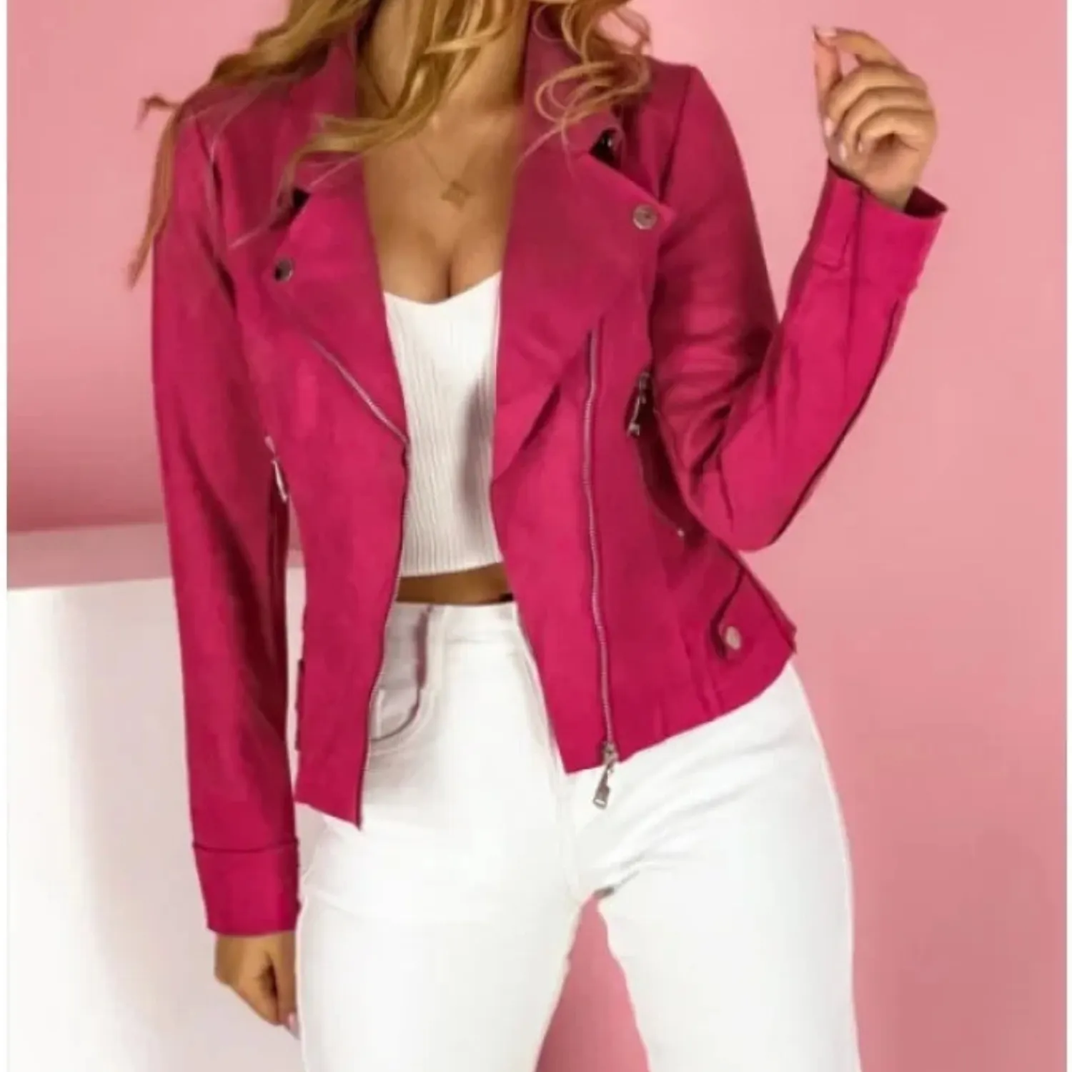 Sophie | Stylish Leather Jacket