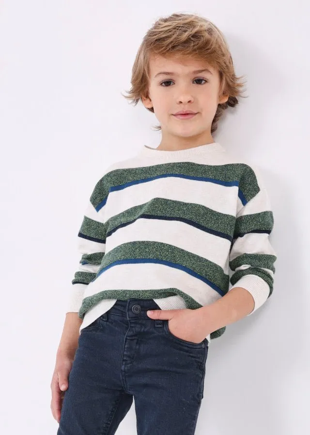Striped Knit Sweater