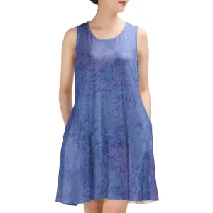 The Punta Gorda Deep Lavender Sundress