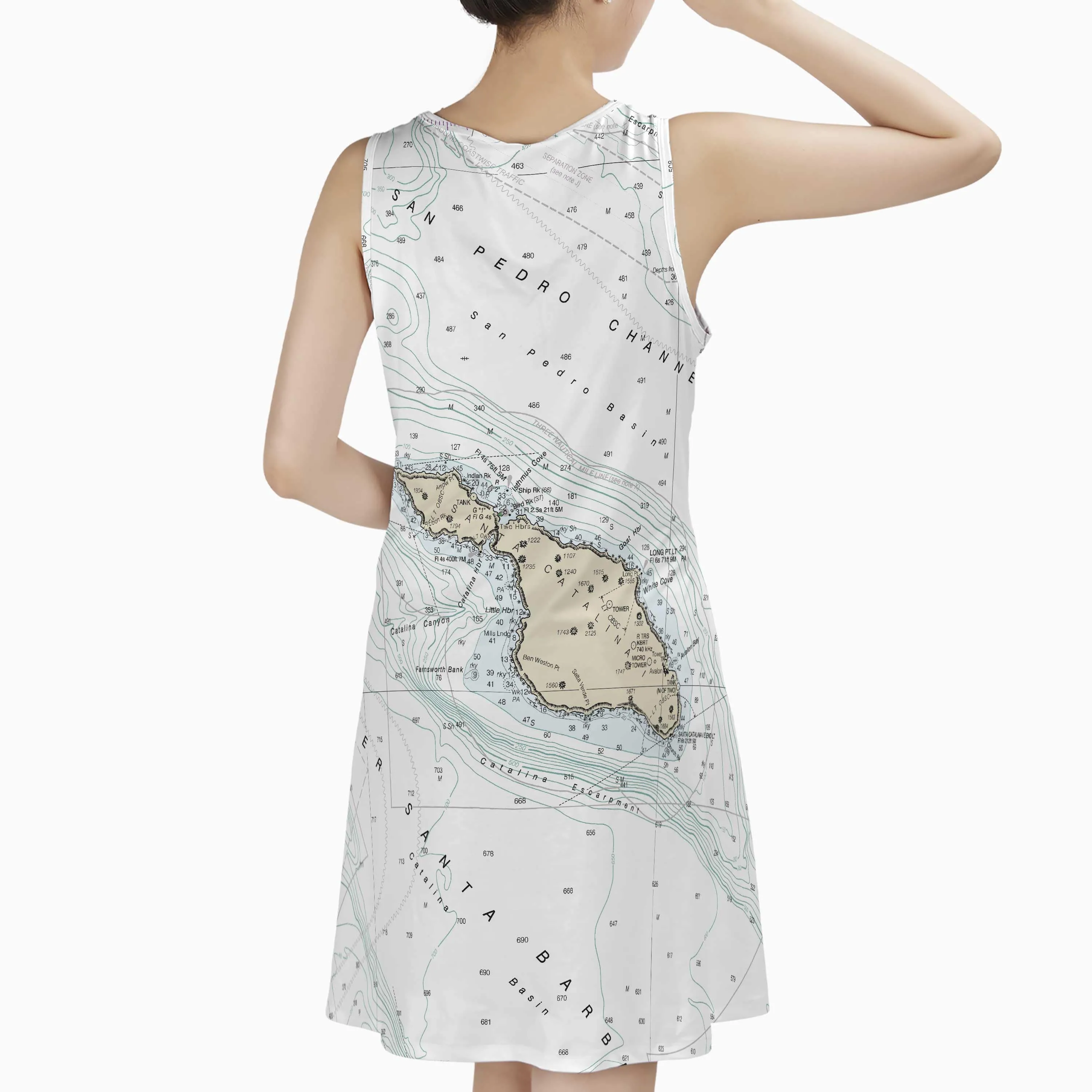 The Santa Catalina Island Mariner Sundress