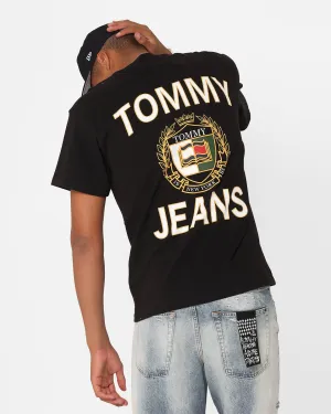 Tommy Jeans Relaxed Luxe 1 T-Shirt Black
