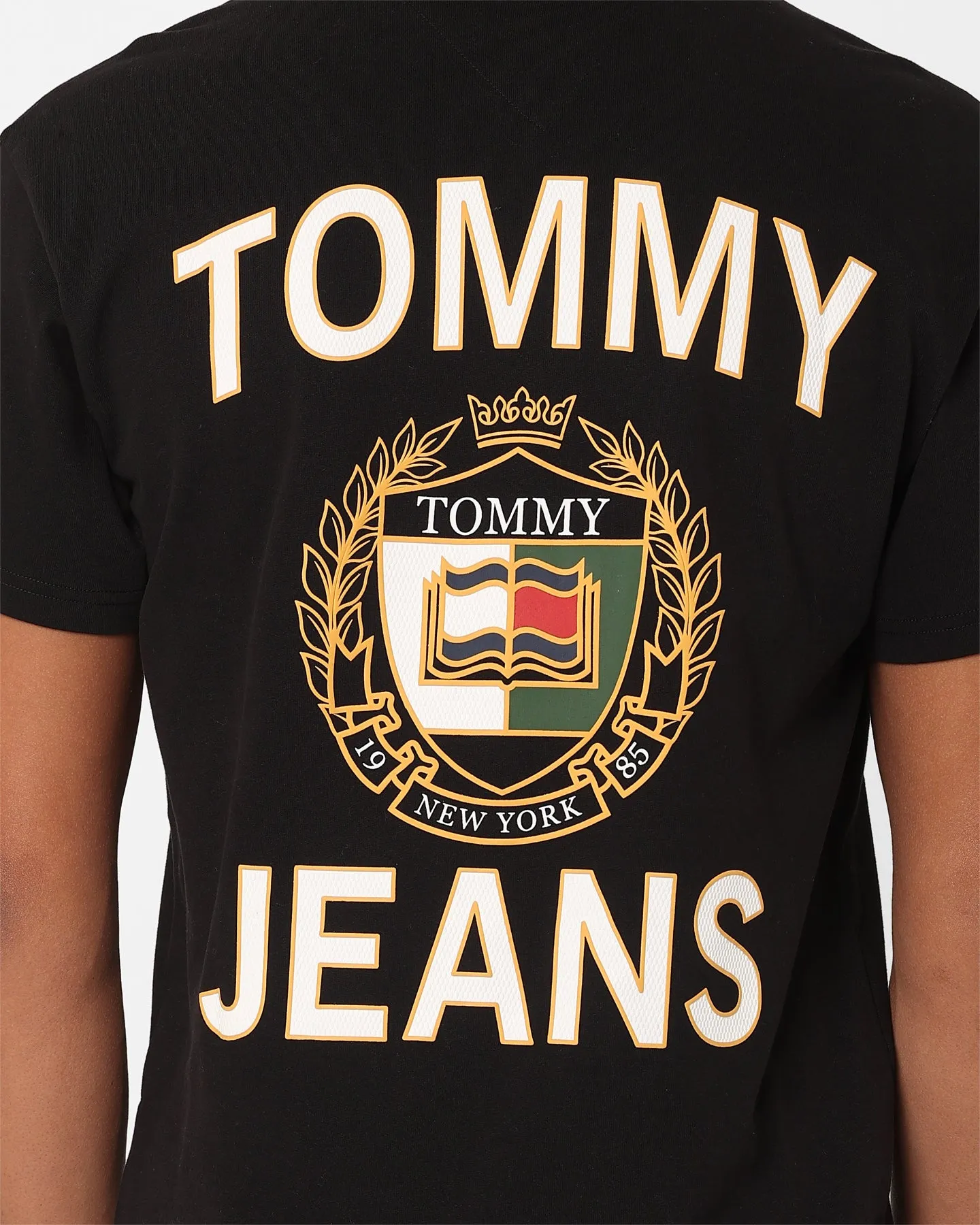 Tommy Jeans Relaxed Luxe 1 T-Shirt Black