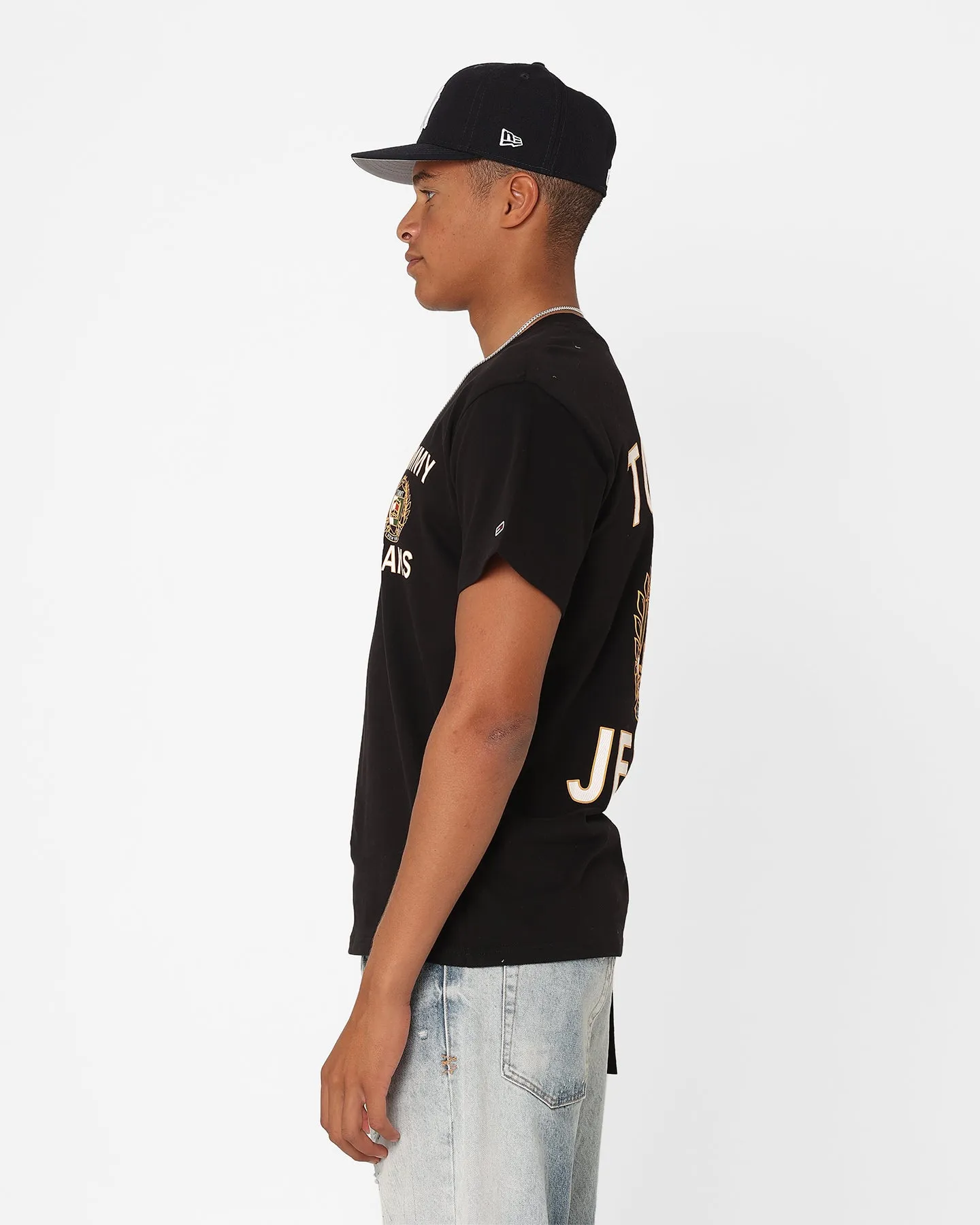 Tommy Jeans Relaxed Luxe 1 T-Shirt Black