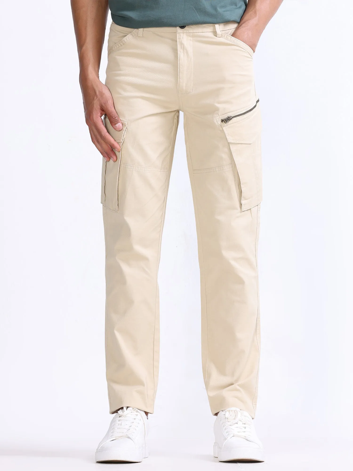 Utility Eggnog Cargo Pant