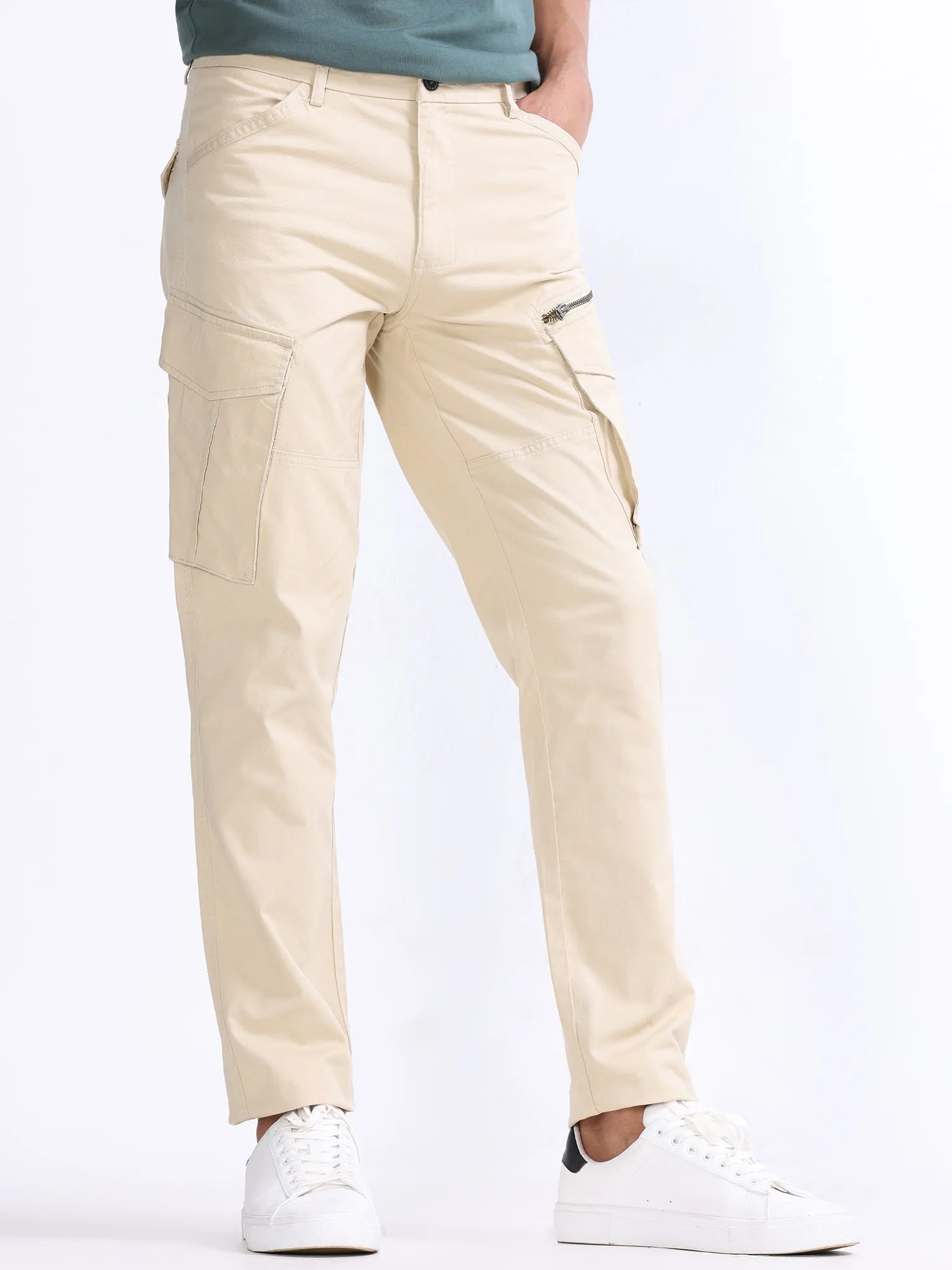 Utility Eggnog Cargo Pant