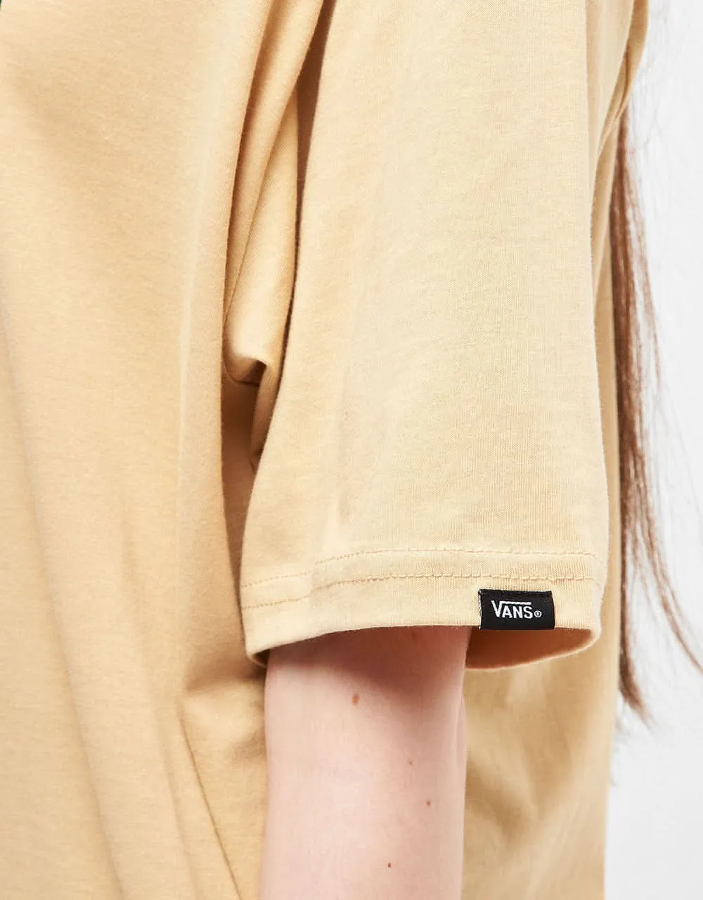 Vans Snaked Center Logo T-Shirt - Taos Taupe