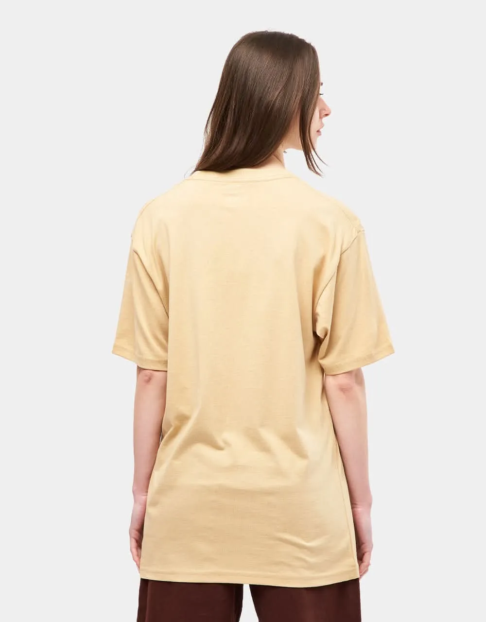 Vans Snaked Center Logo T-Shirt - Taos Taupe