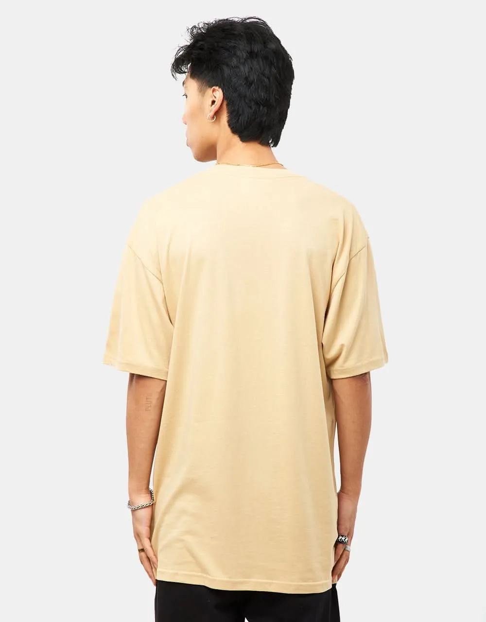 Vans Snaked Center Logo T-Shirt - Taos Taupe