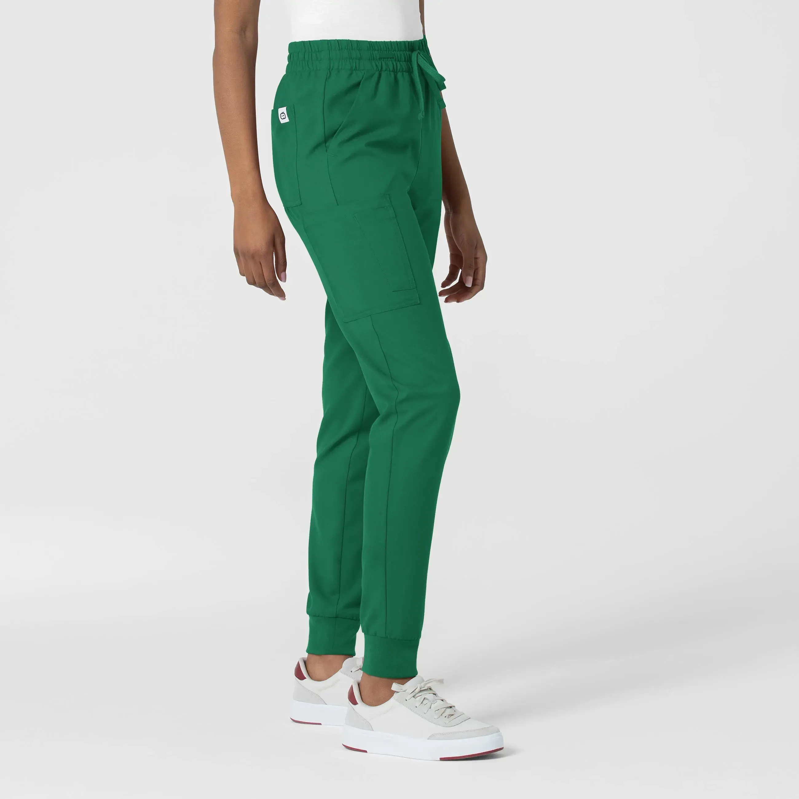 Wink Women's Thrive Cargo Jogger Scrub Pant - Hunter