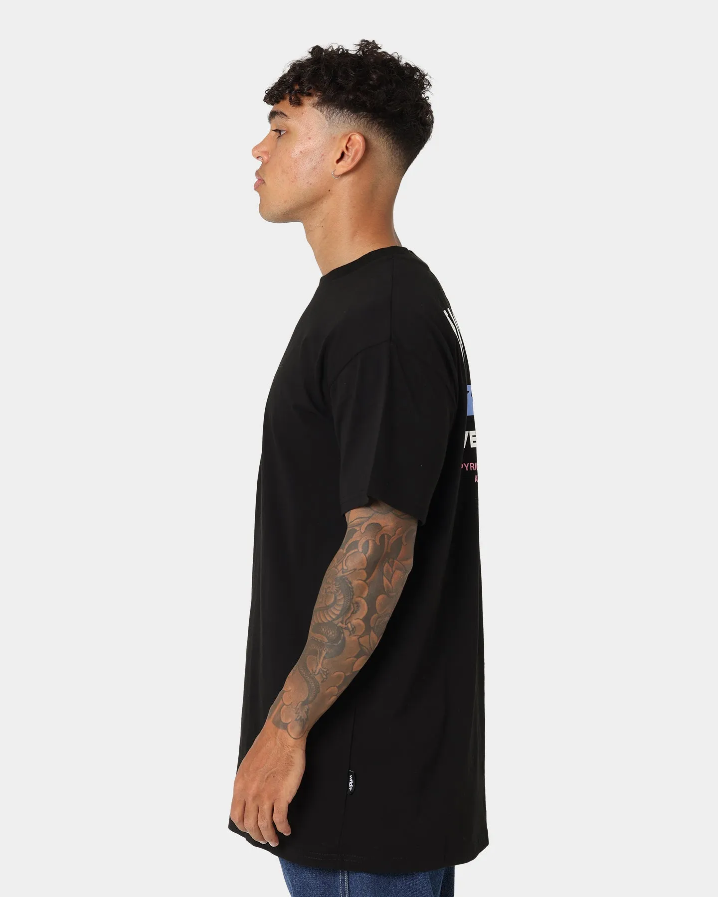 WNDRR Off Grid Custom Fit T-Shirt Black