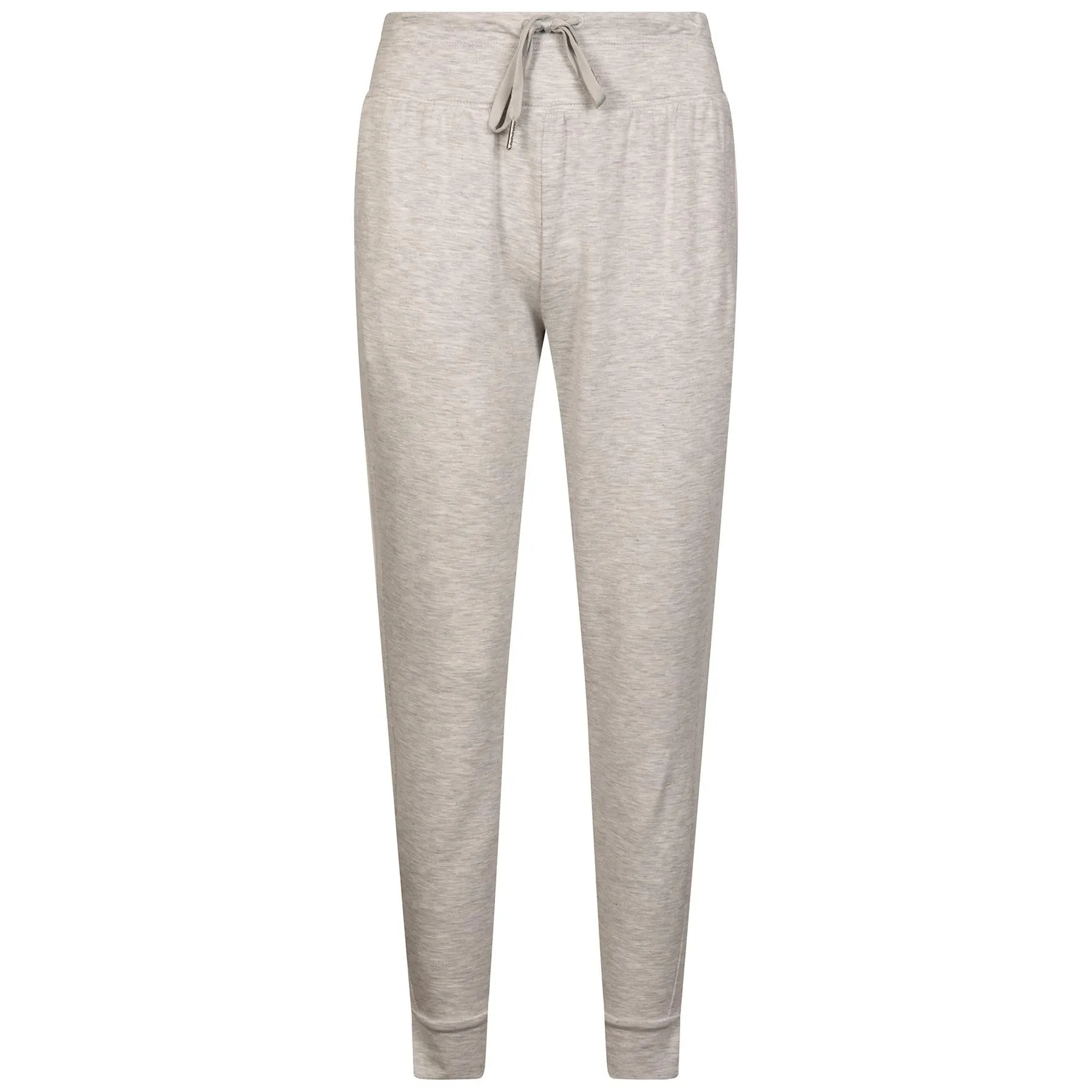 Womens Cloud Terry Tie Joggers Heather Light Grey - AW24