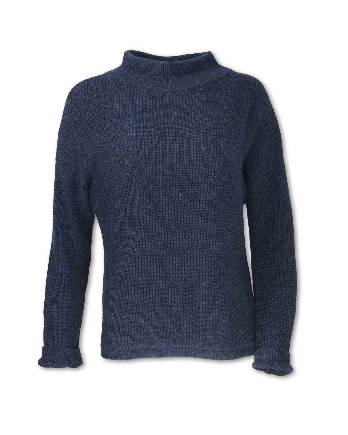 Wool Blend Tunic Sweater