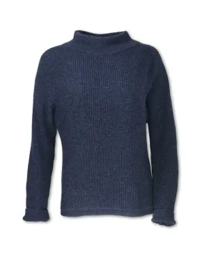 Wool Blend Tunic Sweater