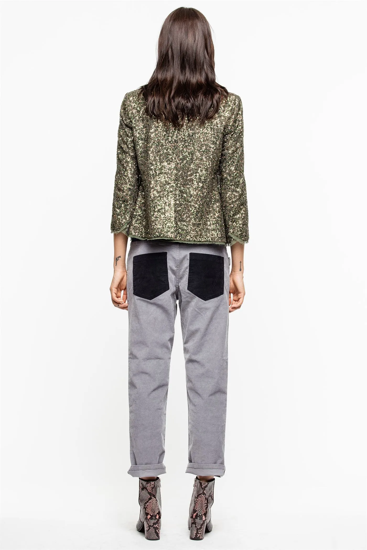 Zadig & Voltaire - Verys Sequin Olive
