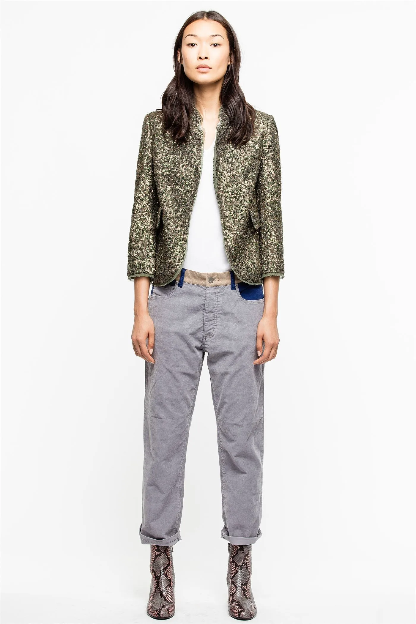 Zadig & Voltaire - Verys Sequin Olive