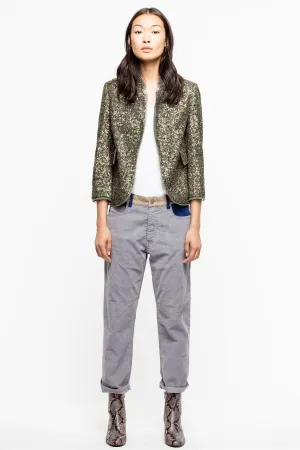 Zadig & Voltaire - Verys Sequin Olive